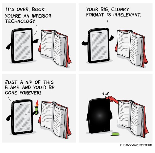 Ebooks vs traditional books