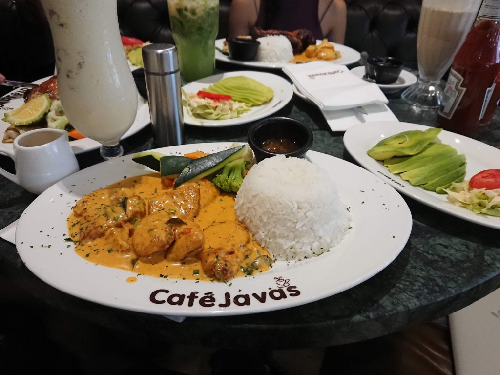 Cafe Javas Fish Curry